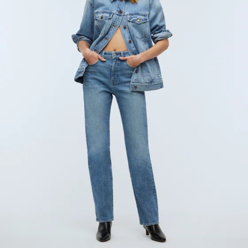 Madewell 90s Straight Leg Jean - Rondell Wash